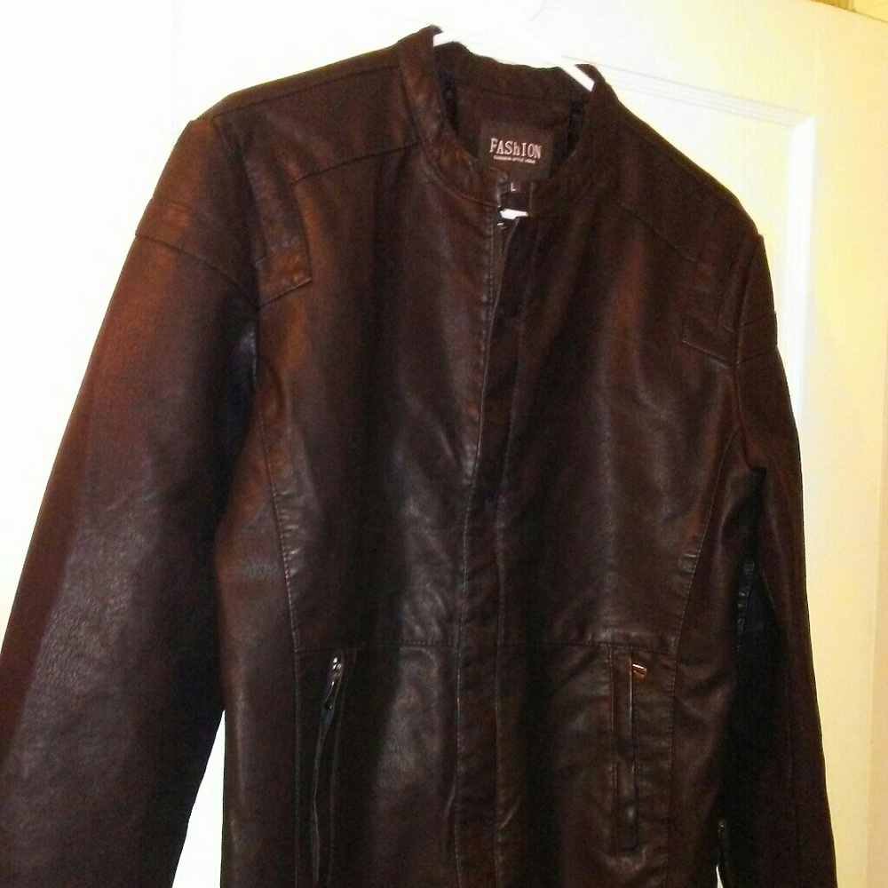LAMBSKIN LEATHER COAT